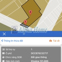 Đất 1506m2 mặt tiền đường số 2 Trường Thọ