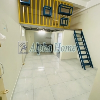 phòng mới gác cao, máy lạnh , balcon hẻm 652 Quốc Lộ 13