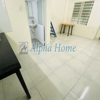 phòng mới gác cao, máy lạnh , balcon hẻm 652 Quốc Lộ 13