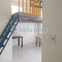 phòng mới gác cao, máy lạnh , balcon hẻm 652 Quốc Lộ 13